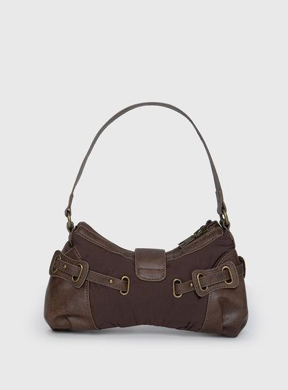 Doyers Street Shoulder Bag Brown Princess Polly Lower Impact