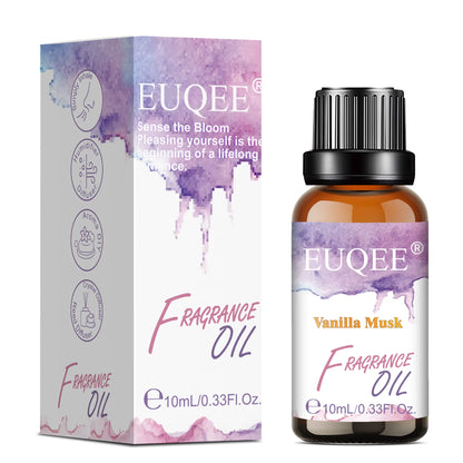 10Ml Vanilla Musk Essential Oil for Humidifier Diffuser,Dragons Blood Sea Breeze Angel Fragrance Oil for Making Candle