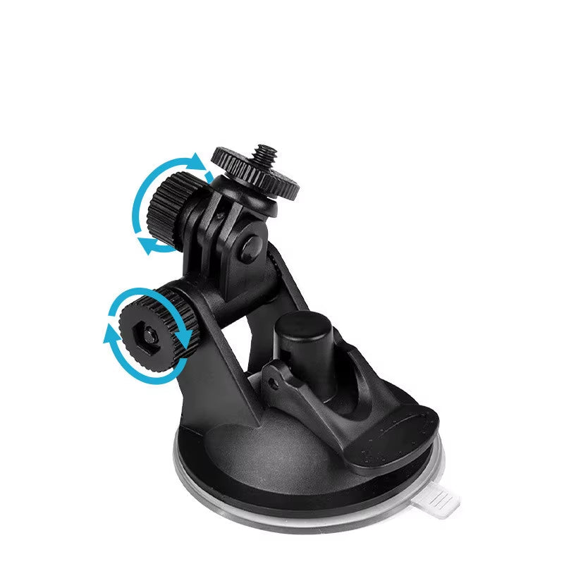 Suction Cup Camera Car Mount with Tripod Adapter Phone Holder for  Hero 13 12 11 10 9 8 DJI Osmo 360 Action 5 Pro 3 4 Insta
