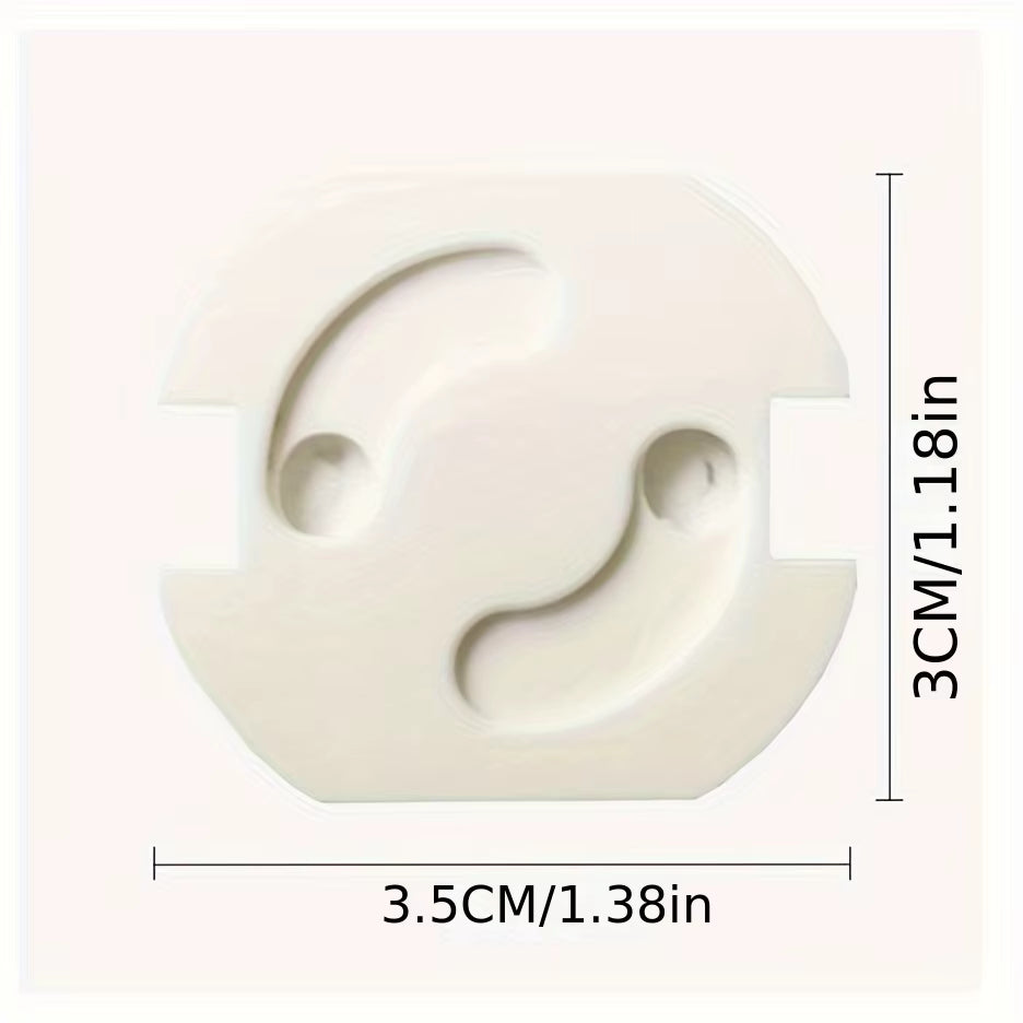 Baby Safety Socket Covers 10Pcs Electrical Plastic Outlet Protectors Child Safe Socket Security Protection