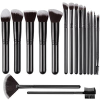 16Pcs Black