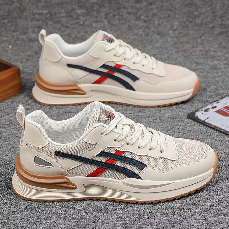 Men'S Sneakers Breathable Casual Shoe Lace up Sport Running Shoes for Men Tennis Shoes Zapatos Baratos Liquidación Envios Gratis