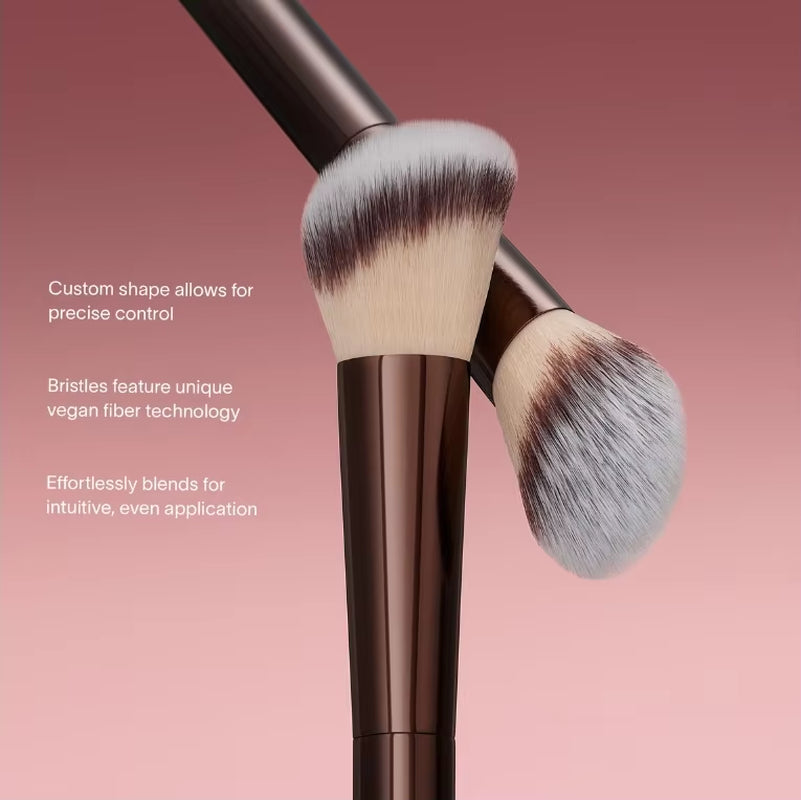 1Pc #15 Blush Makeup Brush Liquid Blush Make up Brush Bronzer Use with Cream Cheek Formulas Metal Handle with Box