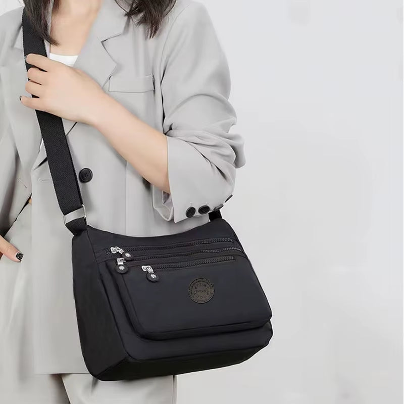 Neutral Party'S New Nylon Shoulder Sling Bag for Men and Women, Fashionable and Casual Canvas Women'S Bag