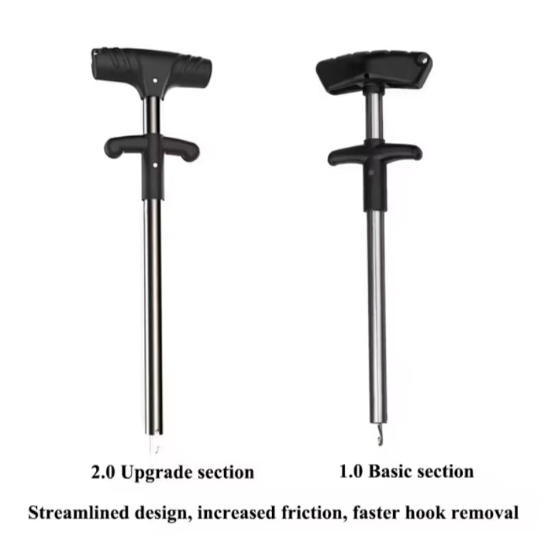 1Pcs Fishing Hook Remover Tool Fishing Lure Remover Aluminum Tube Hook Detacher Portable Fish Hook Out Extractor