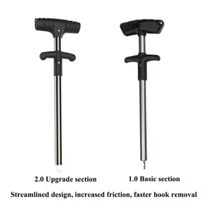 1Pcs Fishing Hook Remover Tool Fishing Lure Remover Aluminum Tube Hook Detacher Portable Fish Hook Out Extractor
