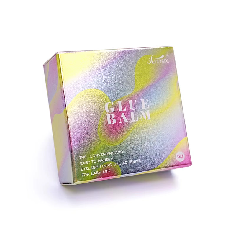 12G Eyelash Fixing Adhesive Lash Lifting Glue Balm Solid Gel Fragrant Non-Irritating Eyebrow Solid Glue Lashes Wax Makeup Tools
