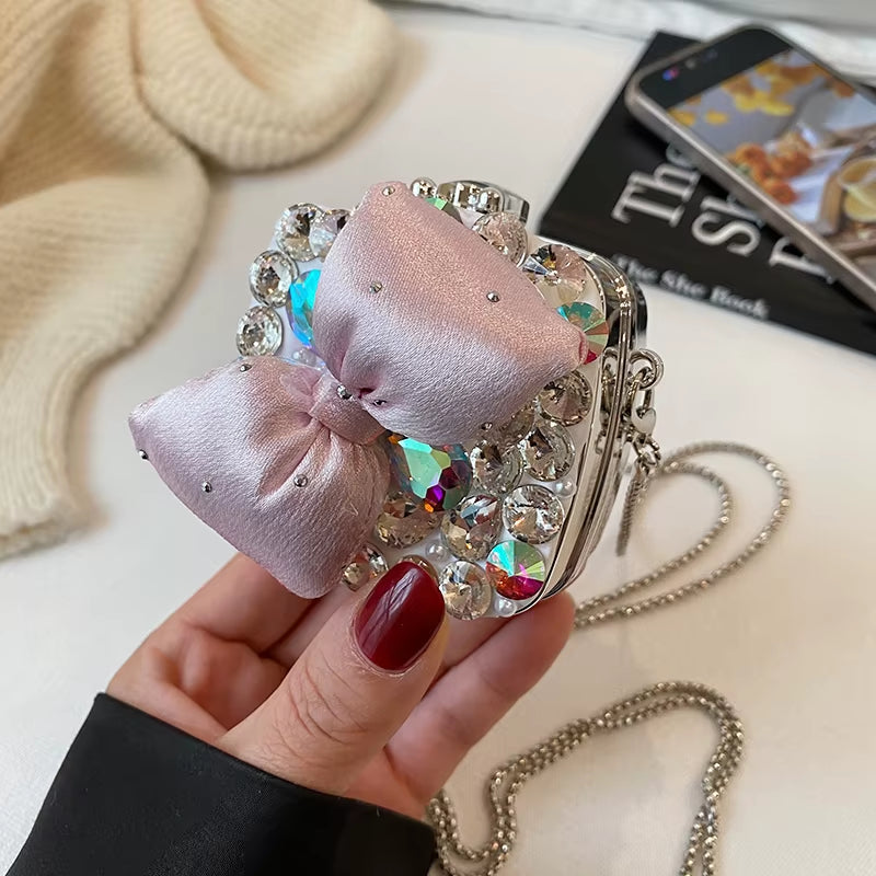 Fashion Mini Bags for Women Luxury Designer Evening Bag Female Wedding Party Bag Ladeis Chains Crossbody Bags Small Shoulder Sac