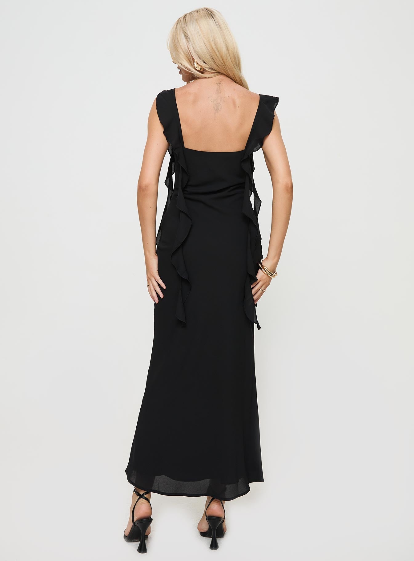 Lanai Maxi Dress Black Princess Polly