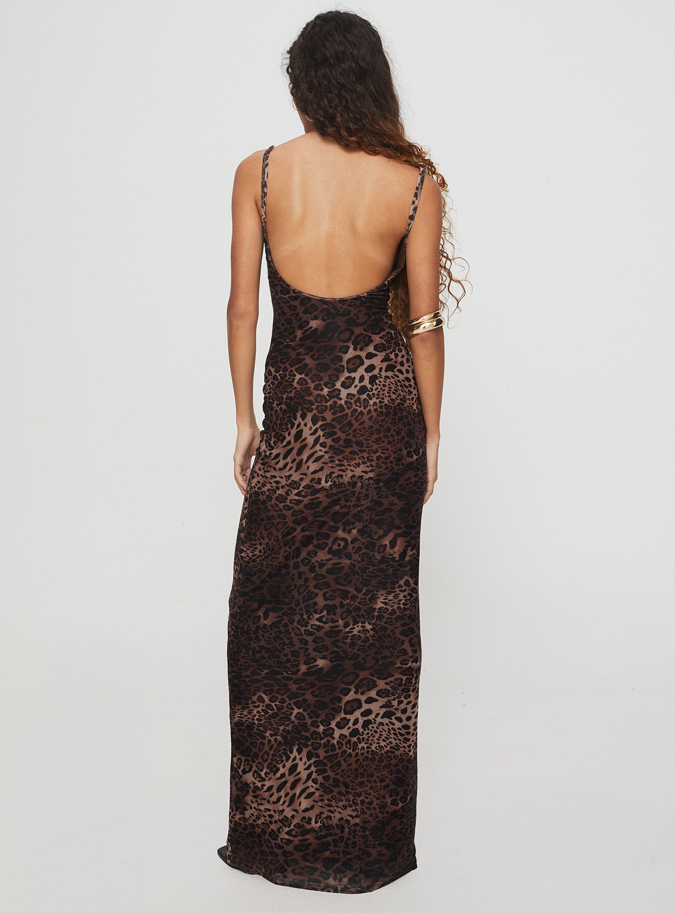 Knox Maxi Dress Leopard Princess Polly