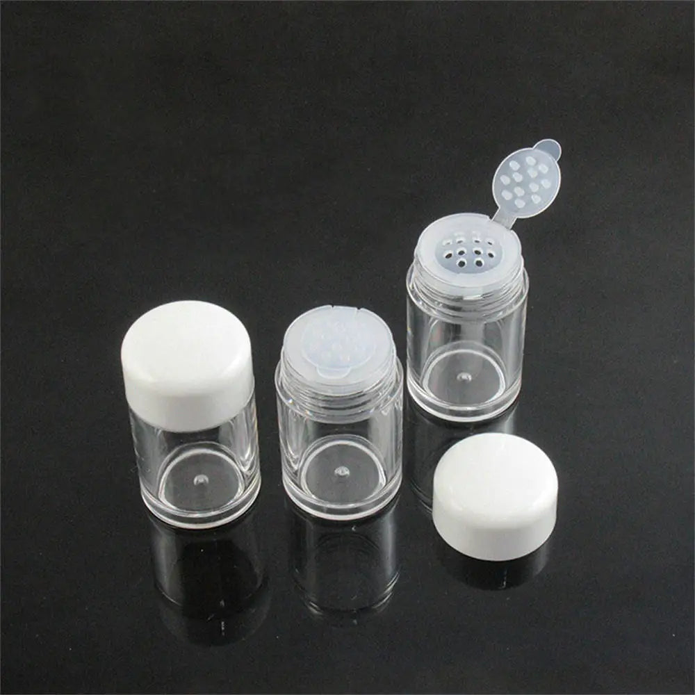 10Ml Empty Refillable Cosmetic Jar Pot Loose Face Powder Sieve Powder Box Empty Cosmetic Container Travel Wholesale Dropshipping