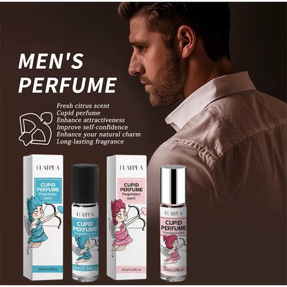 Cupid Cologne Men'S Perfume Lasting Charm Temptation Attract the opposite Sex Dating Body Spray 50Ml Ambergris Portable Perfume