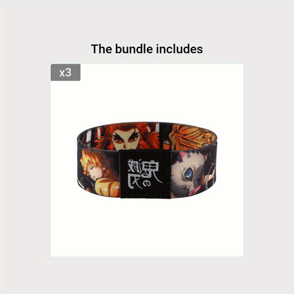 1pc Cool Anime Bracelet For Women Men, Armband, Sport Wristband, Elastic Bangle, Trendy Party Jewelry, Christmas Halloween Gift, New Year's Gift, Valentine's Day Gift For Women Mom Family Friends Beauty World Shop