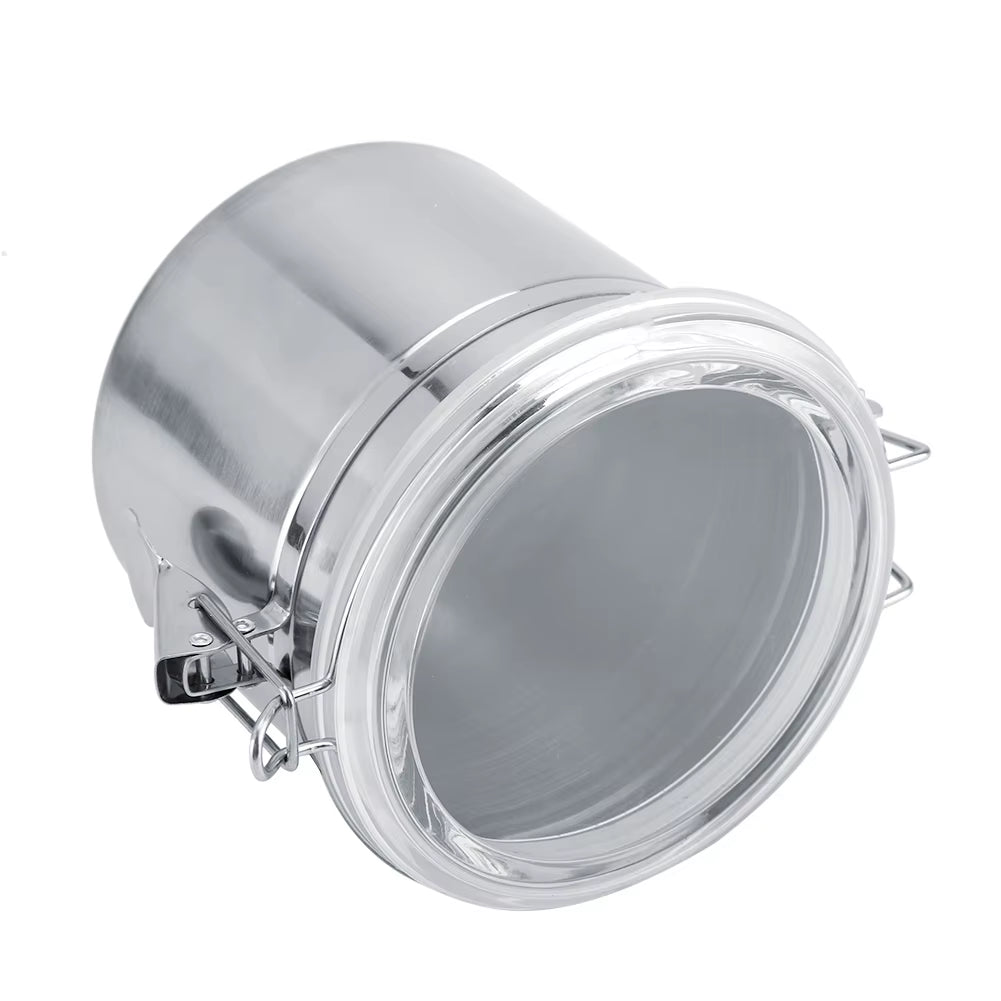 Coffee Container Stainless Steel Vacuum Sealed Coffee Beans Storage Jar for Home Kitchen 800/1100/1450/1800Ml Optional