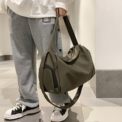Men's Large Sling Bag, Sport Travel Shoulder Bag, Crossbody Bag For Hanging Out & Daily Commute Beauty World Shop