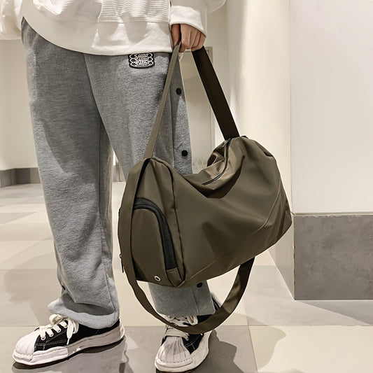 Men's Large Sling Bag, Sport Travel Shoulder Bag, Crossbody Bag For Hanging Out & Daily Commute Beauty World Shop