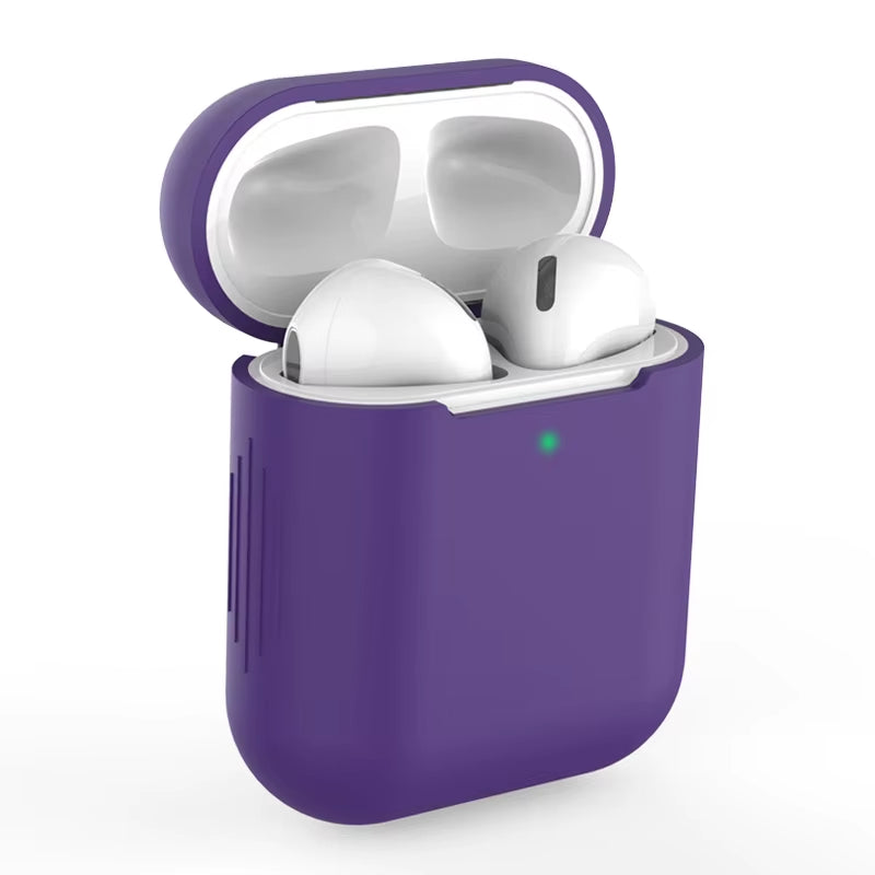 Silicone Case for Airpods 2 1 Cases Wireless Earphone Cover Protective Sleeve for Apple Airpods2 Covers Headphone Accessories