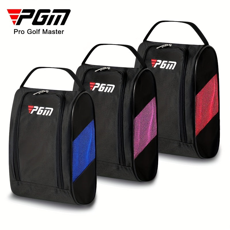 PGM Outdoor Golf Shoes Bags, Colorful Nylon Travel Zippered ConvenientSport Storage Bag XB001 Beauty Fashion