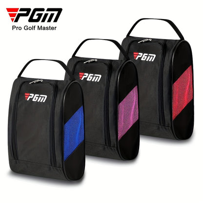 PGM Outdoor Golf Shoes Bags, Colorful Nylon Travel Zippered ConvenientSport Storage Bag XB001 Beauty Fashion