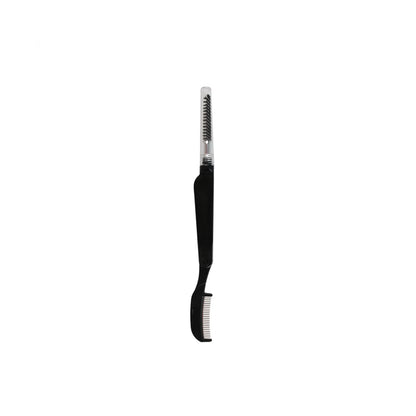 1 Pc Dual Purpose Double Head Stainless Comb Eyelash Eyebrow Comb Makeup Mascara Brushes Eyelashes Wands for Make up Tools
