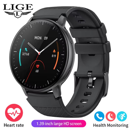 2025 Smart Watch Women Bluetooth Call Custom Dials Watches Blood Oxygen Monitor Sport Men Smartwatch Ladies for Android IOS
