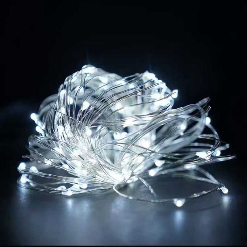 1pc String Lights for Bedroom, Party, Wedding, Christmas Halloween Decoration, 50/100LED Beauty Fashion