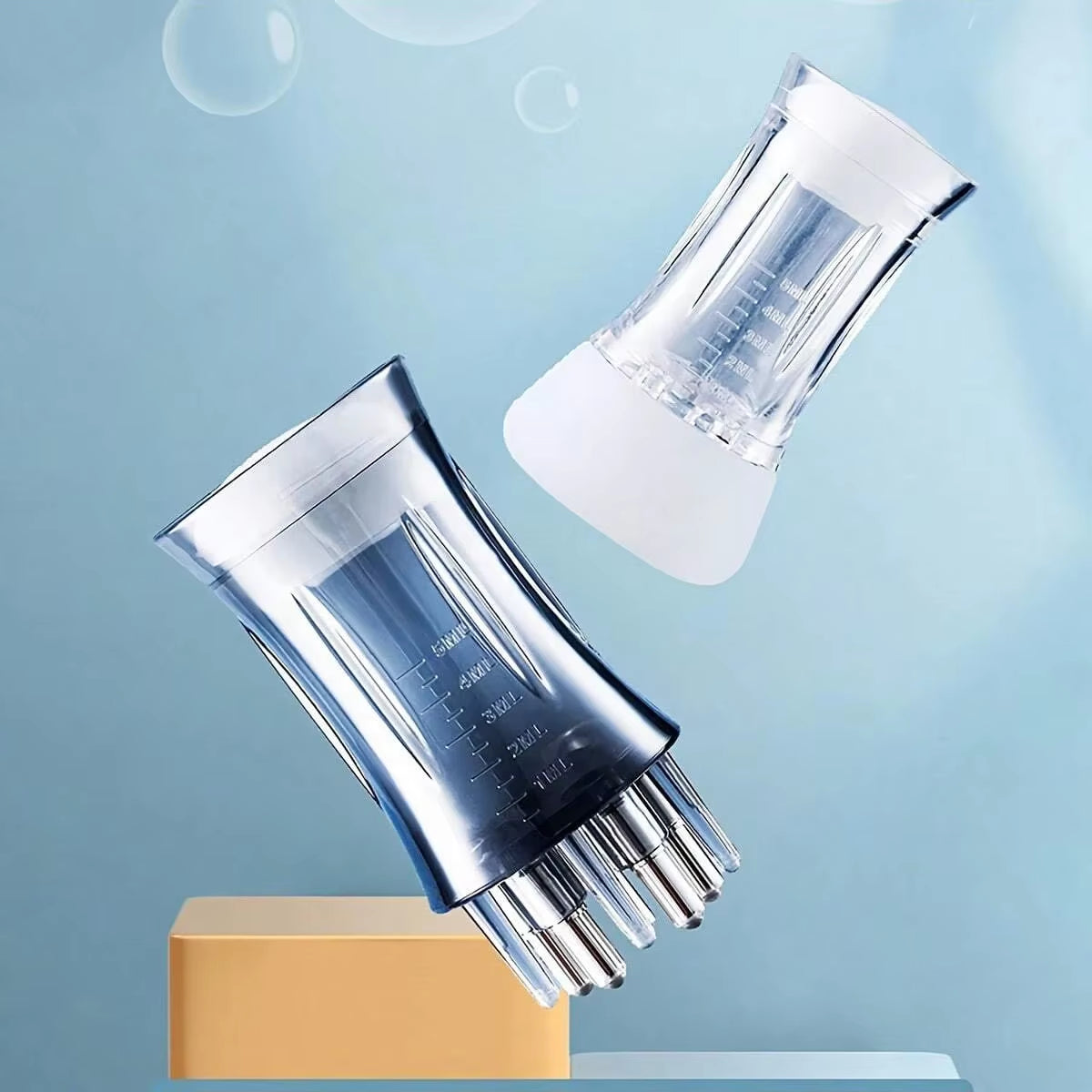 1Pcs Scalp Applicator Mini Portable Head Massager Roller Ball Brush Hair Growth Essential Oil Medicine Liquid Applicator Tools