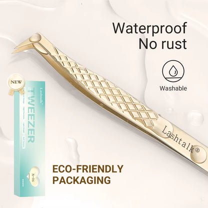 Eyelash Extension Tweezers Makeup Tools from Nagaraku Stainless Steel Non-Magnetic Volume Fakelashes Supplies Accurate