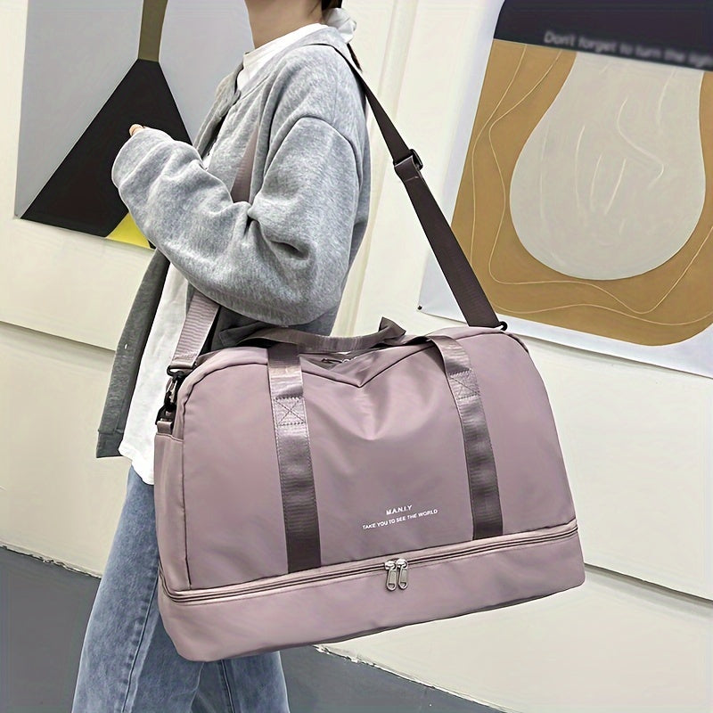 Versatile Carry-On Duffle Bag with Large Capacity and Lightweight Design - Perfect for Travel, Sports, and More Beauty Fashion