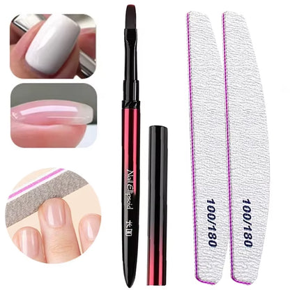 Sandwich Dual Nail Forms 180Pcs 15Size NEW 2025 Extensions-Dual Forms Coffin Almond Nail Forms Manicure Top Mold Bottom Mold