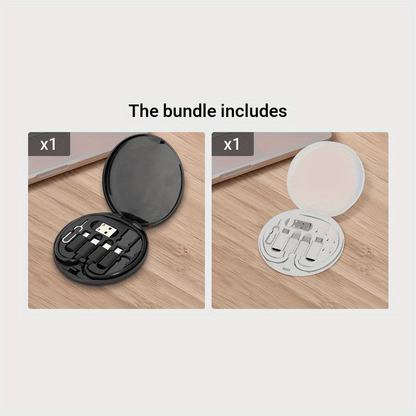Multi USB Charging Adapter Cable Kit, USB C Conversion Set USB A & Type C to Male Micro/Type C, Data Transfer, Card Storage, Tray Eject Pin, Phone Holder Beauty Fashion