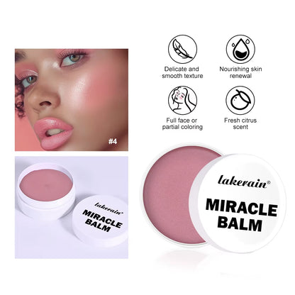 Cream Blush for Cheeks Mulit Glow Balm Blush Balm Face Makeup Radiant Finish Hydrating Creamy Lightweight & Blendable Color Face