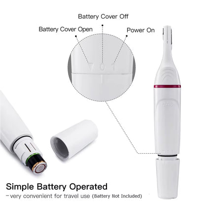 Eyebrow Knife 5 in 1 Electric Shavers Body Hair Removal Painless Epilator Woman Tools Trimmer Face Women Eyebrows Shaver Women'S