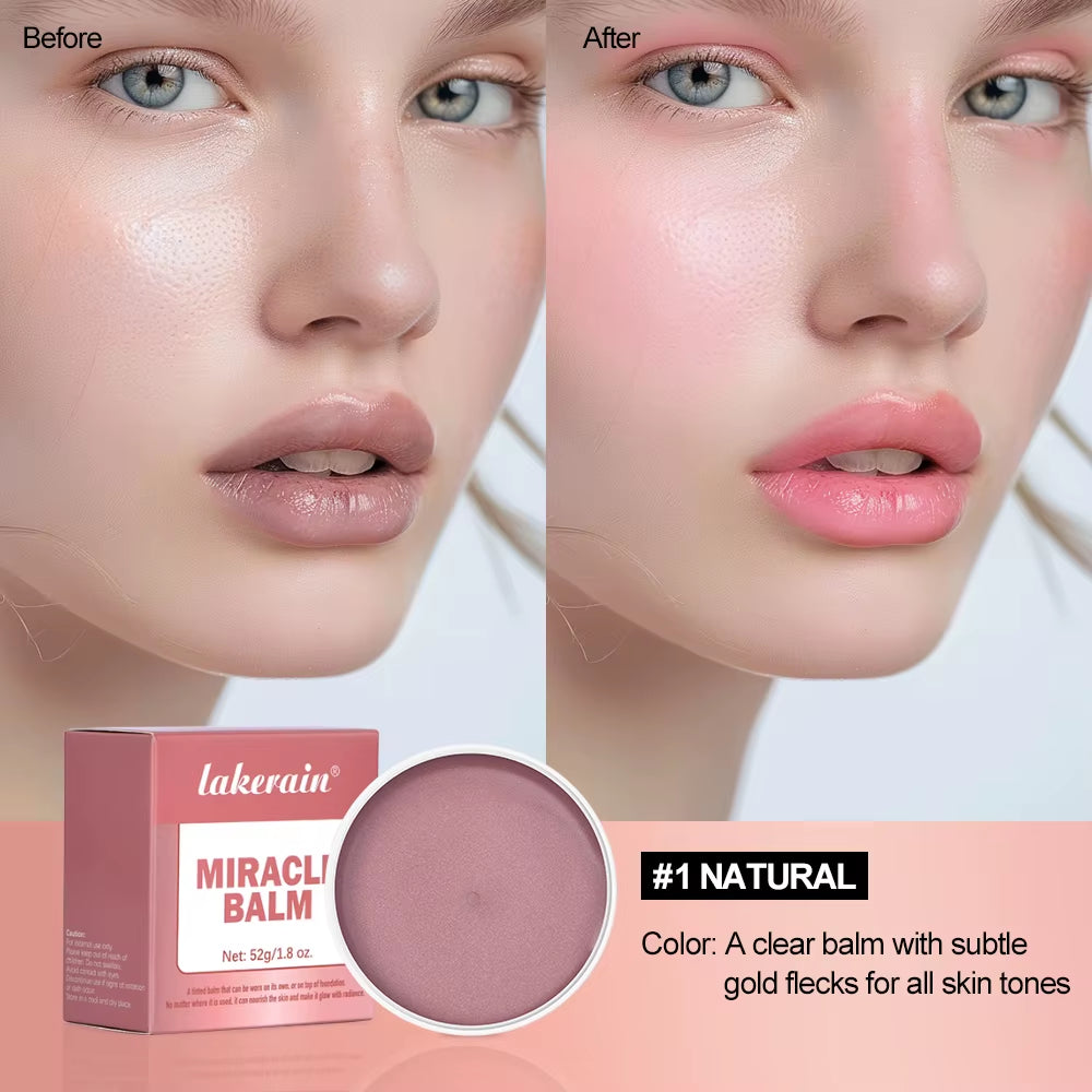 Cream Blush for Cheeks Mulit Glow Balm Blush Balm Face Makeup Radiant Finish Hydrating Creamy Lightweight & Blendable Color Face