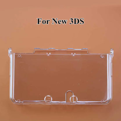 Clear Crystal Protective Cover Case Shell Housing for 3DS 3DSLL 3DSXL New 3DS XL LL NDSL Ndsi LL XL for GBA SP Game Console