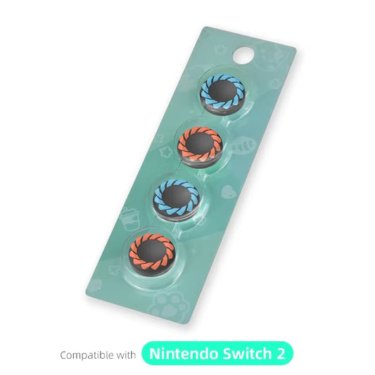 Silicone Thumb Grip Cap Protective Cover for Switch 2 Controllers, Anti-Slip Gamepad Accessories