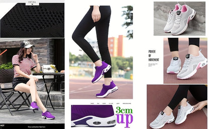 Running Shoes Women's Lightweight Fashion Sport Sneakers, Casual Walking Athletic Non Slip Beauty World Shop