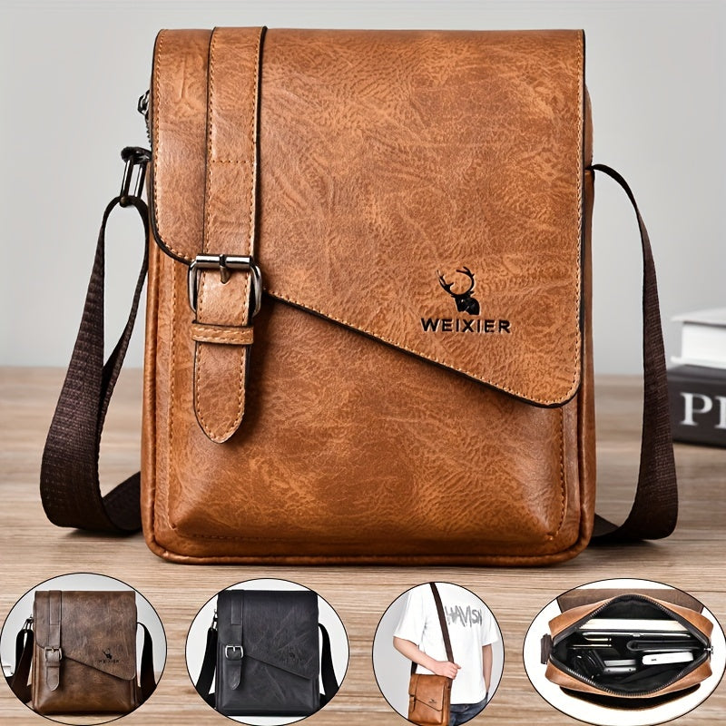 Spring & Summer Pu Leather Shoulder Messenger Bag, Casual Fashion Handbag Beauty Fashion