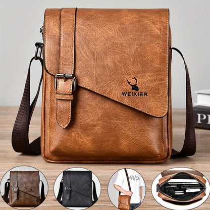 Spring & Summer Pu Leather Shoulder Messenger Bag, Casual Fashion Handbag Beauty Fashion
