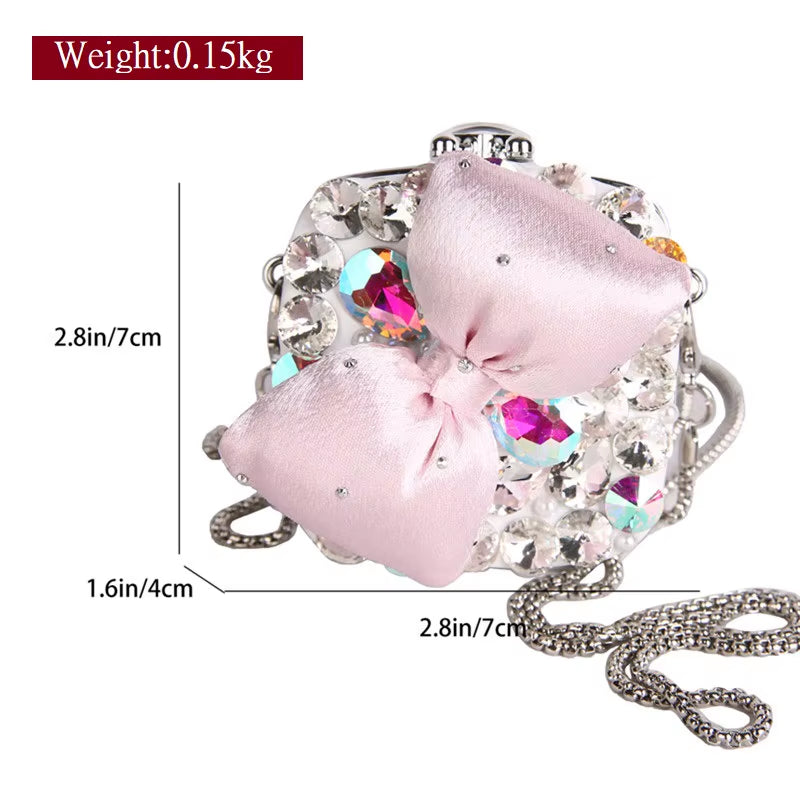 Fashion Mini Bags for Women Luxury Designer Evening Bag Female Wedding Party Bag Ladeis Chains Crossbody Bags Small Shoulder Sac