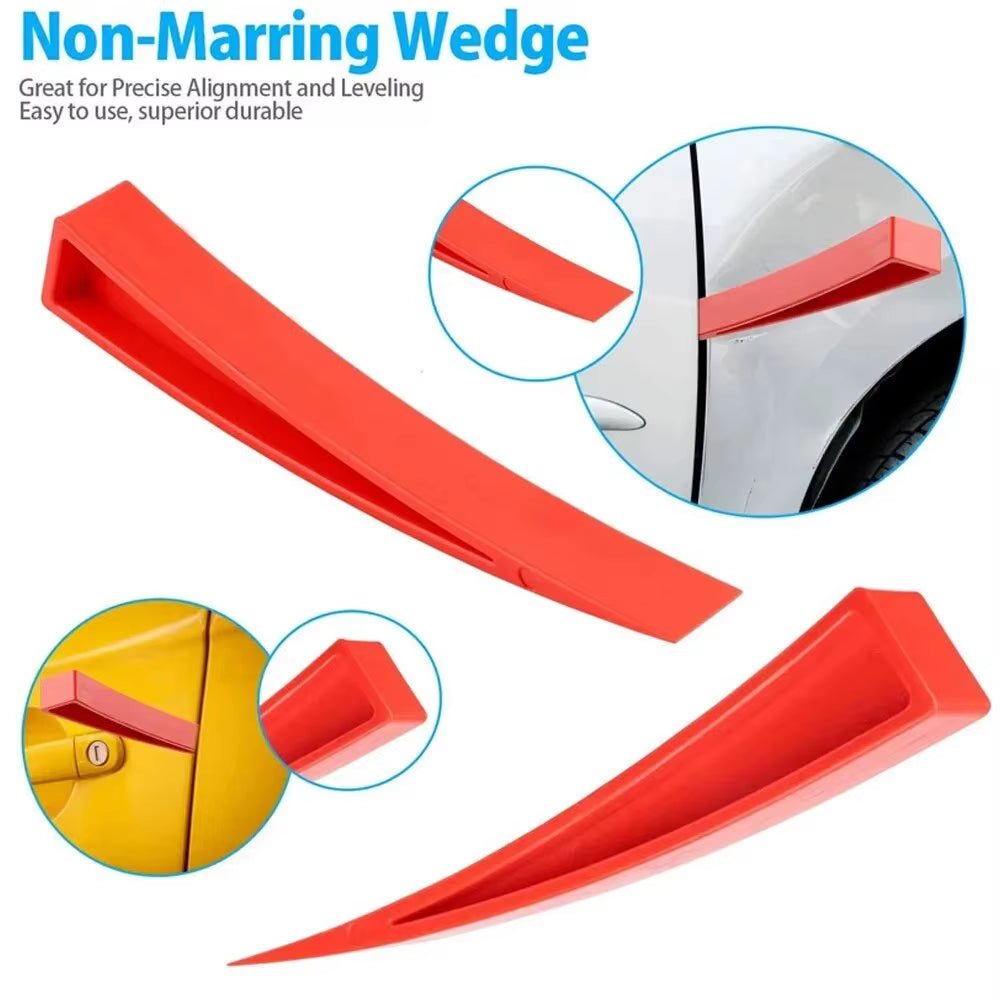 Car Wedge Pump Locksmith Thickened Door Repair Air Cushion Emergency Open Unlock Tool Kit with Long Reach Grabber