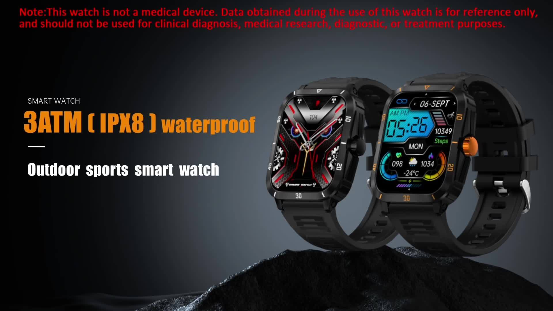1pc Smart Watch, 1.96" HD Screen Voice Calling 430mHA Large Battery Watch, 100+Sport Mode Smart Bracelet, 3ATM Swimming Waterproof Smart Watch For Android And IPhone, Best Gifts Beauty World Shop
