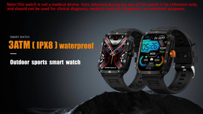1pc Smart Watch, 1.96" HD Screen Voice Calling 430mHA Large Battery Watch, 100+Sport Mode Smart Bracelet, 3ATM Swimming Waterproof Smart Watch For Android And IPhone, Best Gifts Beauty World Shop