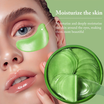 60pcs Avocado And Collagen Eye Mask, Hydrates And Moisturizes The Eye Area, Refines And Firms The Eye Area, Gives The Eye Area a Radiant Glow, Say Goodbye to Dryness And Dullness, Eye Care, Collagen Eye Mask, Moisturizing Eye Beauty World Shop