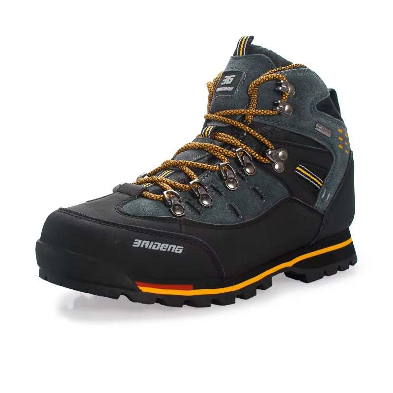 Hiking Shoes Men Winter Mountain Climbing Trekking Boots High Quality Outdoor Fashion Casual Snow Boots Non-Slip Luxus Shoes