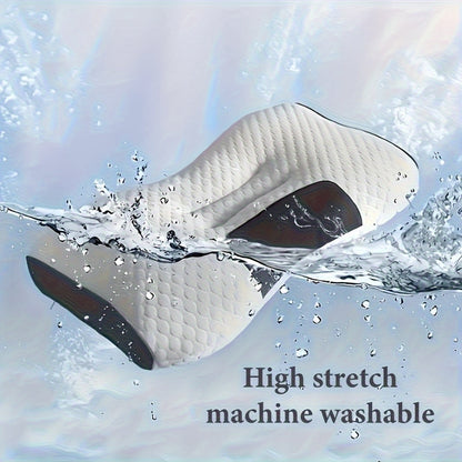 Buy 1 Get 1 Free, 2 Soft Woven Neck Massage Couple Pillows - Adjustable Ergonomic Orthotic Profile Support, High Quality Pillow Core, Detachable Pillowcase For Sleeping Comfort Beauty Fashion