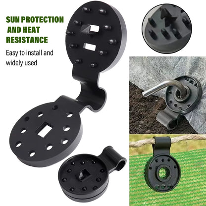 10/20/50100Pcs Awning Plastic Clips Outdoor Shade Cloth Net Clip Camping Garden Tool Buildings Fence Net Fix Clamp Awning Hook