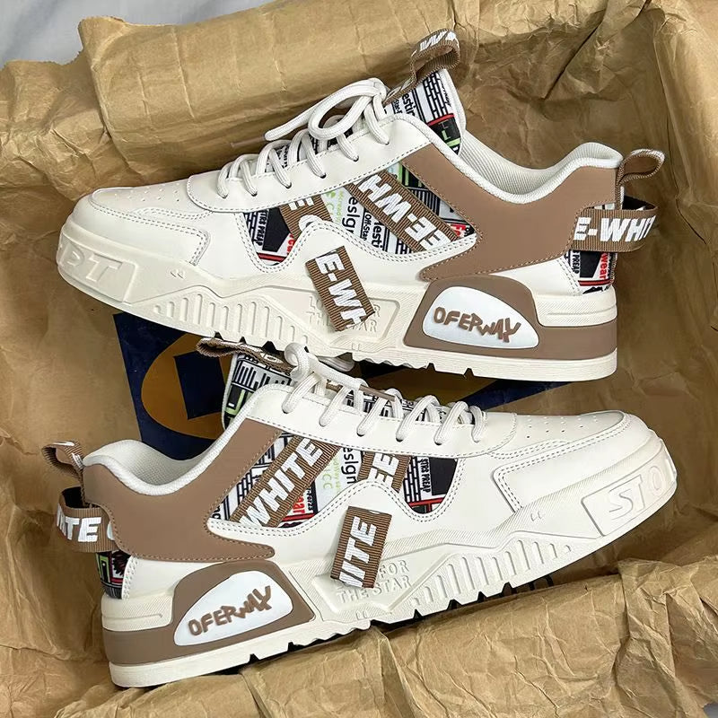 Men'S Casual Sneakers Mesh Breathable Fashionable Lace up Running Shoes 2025 Walking Daily Sneakers Jogging Training Footwear