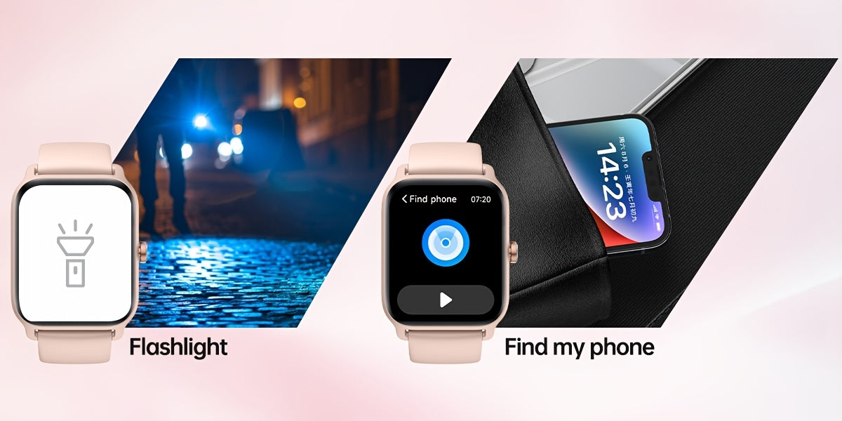 1pc FAWEIO 1.8 Inch Smart Watch for Women & Men with 100+ Sport Modes, Answer/Make Calls, Fitness Activity Tracker, Pedometer, for iPhone And Android, Perfect Gift for Family And Friends, Suitable for Christmas Gifts Beauty World Shop