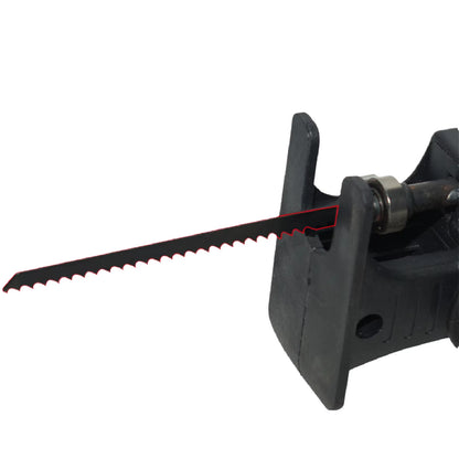 Electric Drill to Chainsaw Converter Accessory Kit ‑ Heavy Duty Alloy Blade for Wood Metal Plastic Sawing Tool Adapter